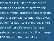 PDF Split & Merge