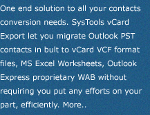 vCard Export