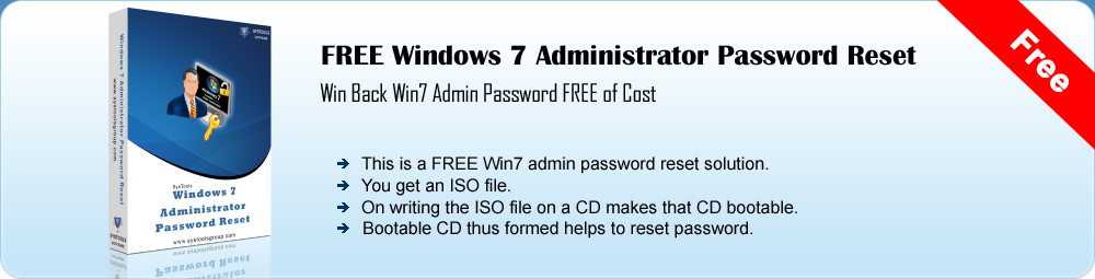 Free Windows7 Administrator Password Reset