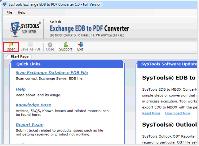 Convert Exchange to Adobe Acrobat
