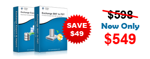 Bundle offer of Exchange BKF to PST and Exchange Export Import