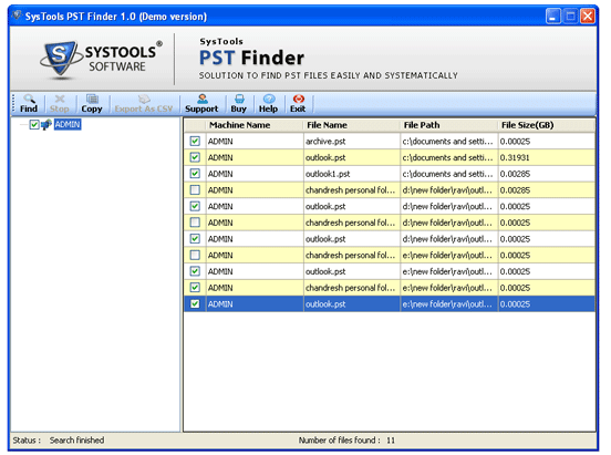 Download PST Finder Free 1.2