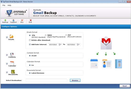 Windows 8 Gmail Backup For Windows full