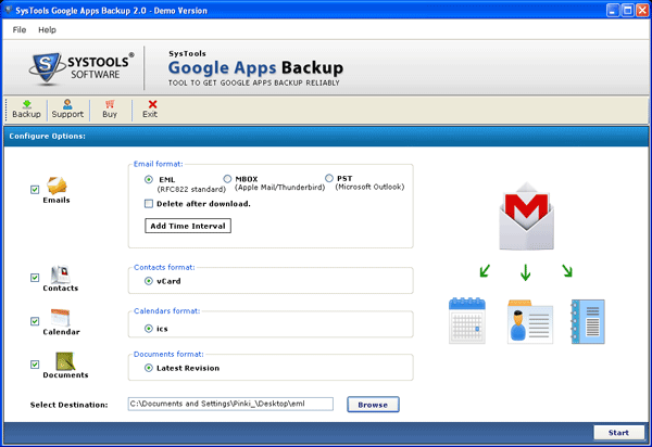 Google Apps Backup Software 2.2.1