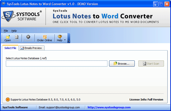 Lotus Notes to word converter utility to import lotus notes into word format