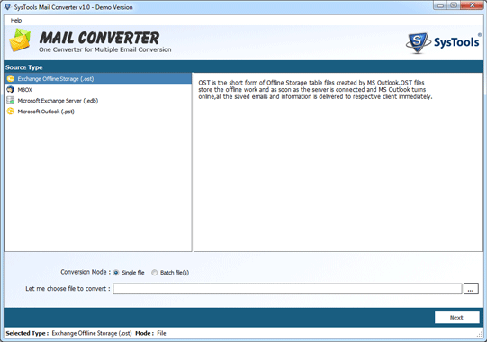 Advanced Mail Converter Tool 