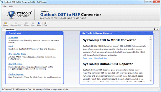 Convert OST to NSF 1.0