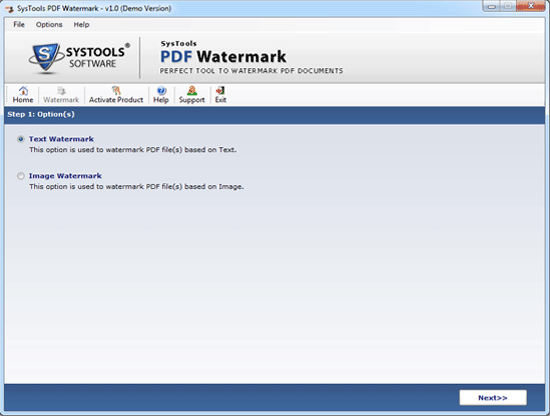 Batch Watermarking Multiple PDF Files software