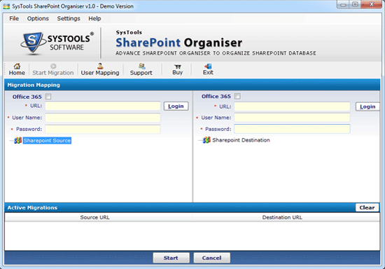 SharePoint Organiser screenshot