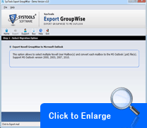Screenshot Exchange Export Migration Wizard