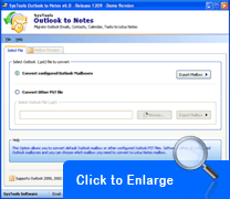 Screenshot Outlook to Notes 