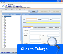 Screenshot WAB Converter