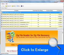 Click to view How to extract corrupt zip files 3.1 screenshot