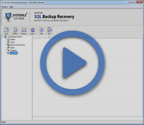 Watch step-by-step video of SQL Backup Recovery