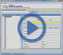 Watch step-by-step video of WAB Converter software
