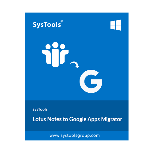 Lotus Notes to Google Apps Migrator box