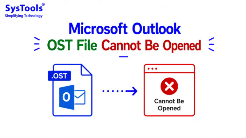 How to Fix Microsoft Outlook OST File Cannot Be Opened Issue?