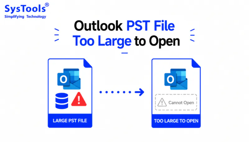How to Fix Outlook PST File Too Large to Open Error?