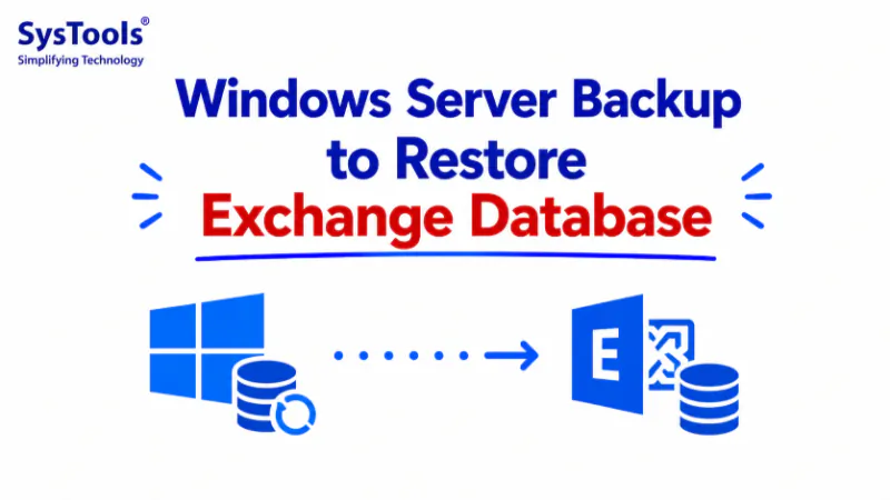Backup Windows Server to Restore Exchange 2007/2010 Database