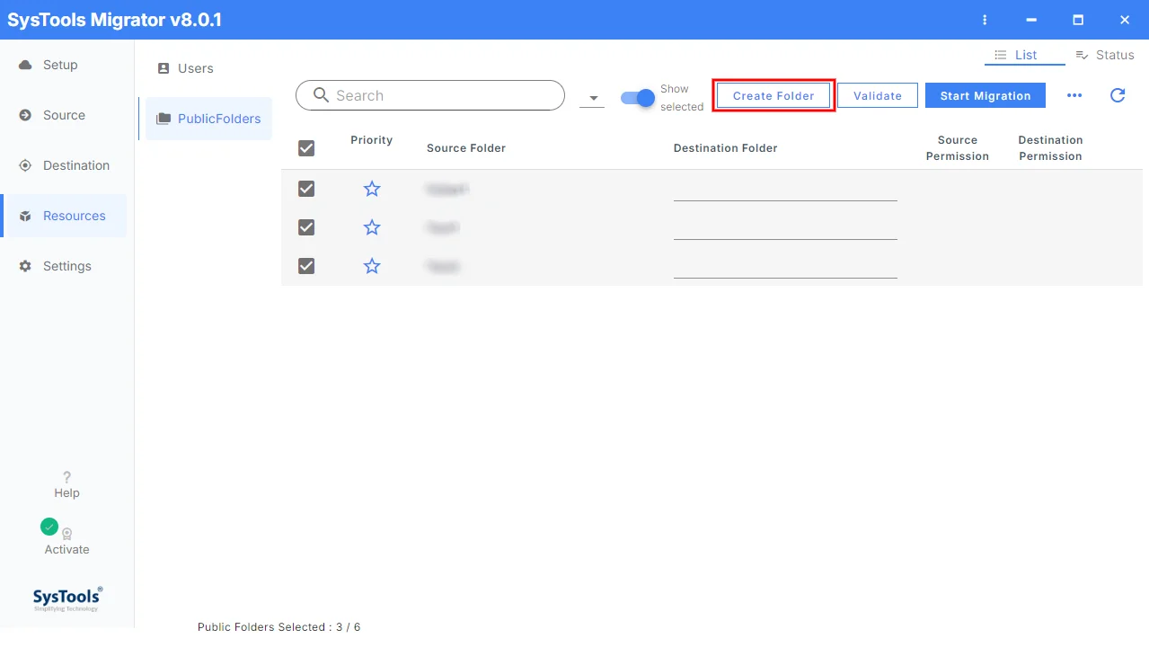 create folder