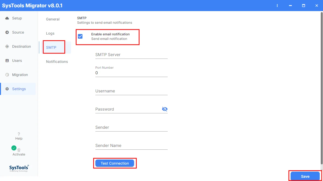 smtp