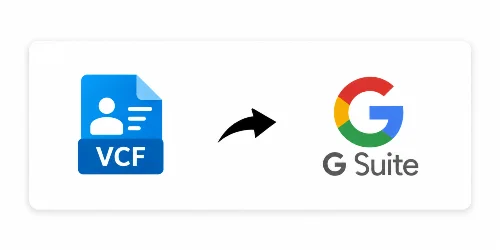 VCF to G Suite