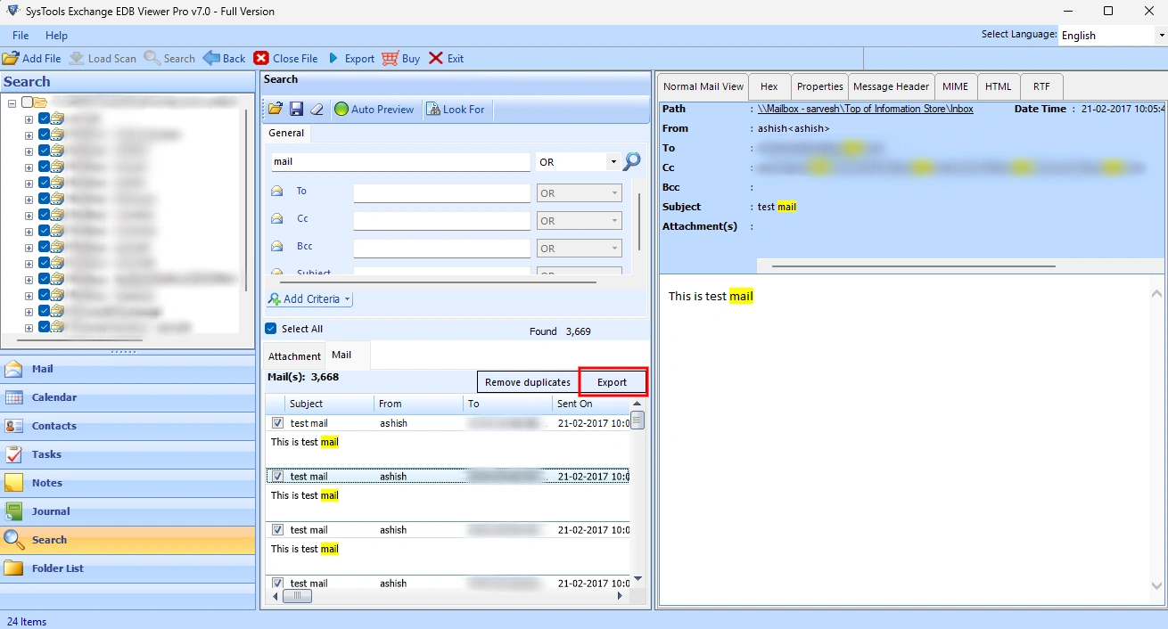 export option