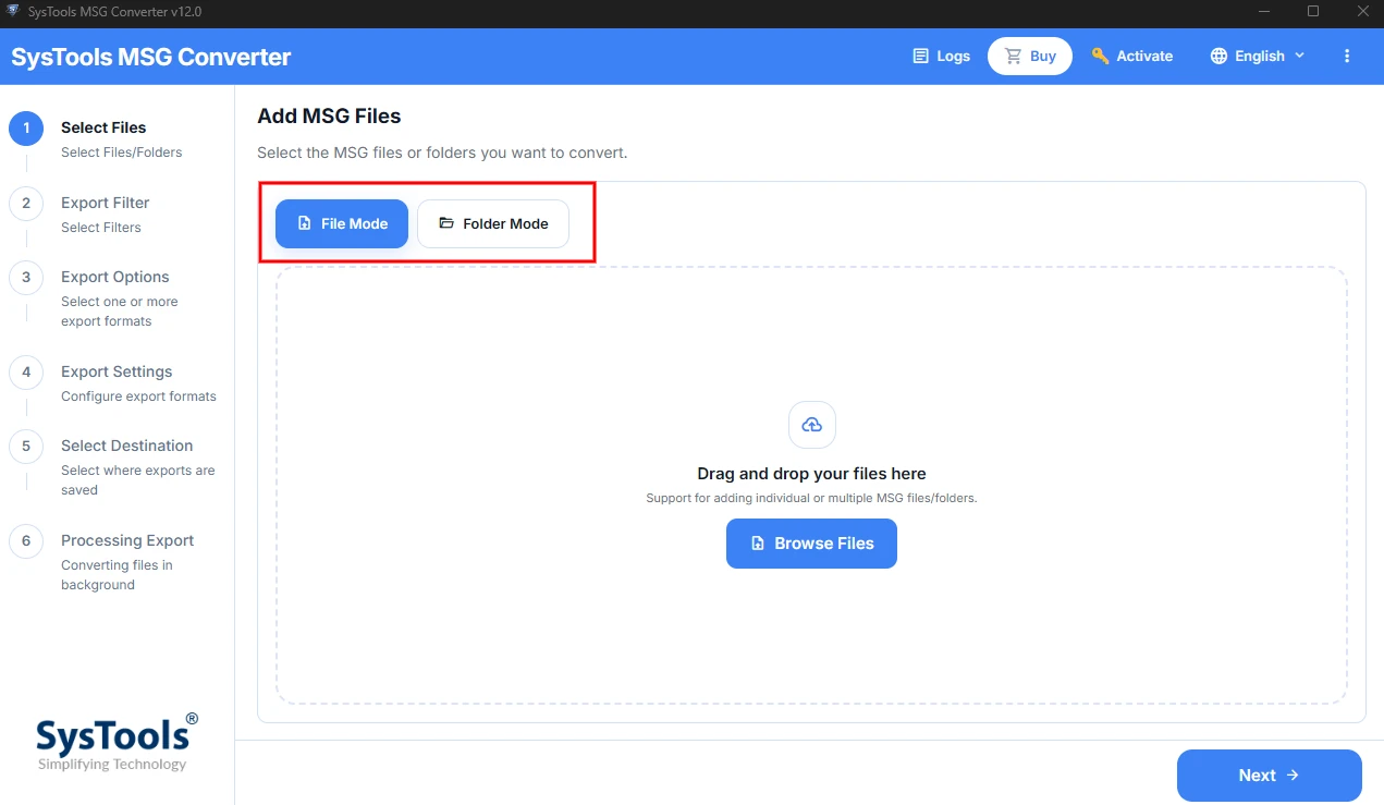 combine MSG files to PST
